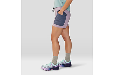Image of Mountain Hardwear Trail Sender Short - Womens, Daze, Blue Slate, Large, 2067931533-L