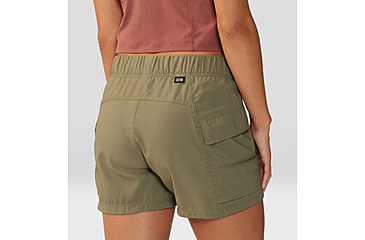 Image of Mountain Hardwear Trail Sender Short - Womens, Light Army, Large, 2067931333-L