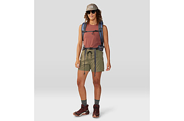 Image of Mountain Hardwear Trail Sender Short - Womens, Light Army, Large, 2067931333-L