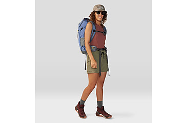 Image of Mountain Hardwear Trail Sender Short - Womens, Light Army, Large, 2067931333-L