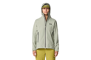 Image of Mountain Hardwear TrailVerse GORE-TEX Jacket - Womens, White Sage, S, 190423032419