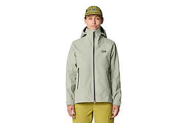 Image of Mountain Hardwear TrailVerse GORE-TEX Jacket - Womens, White Sage, S, 190423032419
