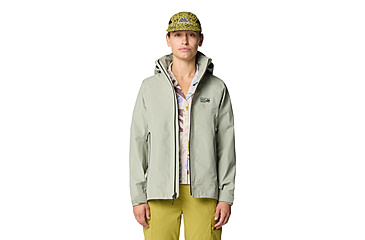 Image of Mountain Hardwear TrailVerse GORE-TEX Jacket - Womens, White Sage, S, 190423032419