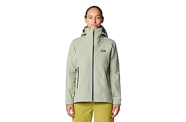 Image of Mountain Hardwear TrailVerse GORE-TEX Jacket - Womens, White Sage, S, 190423032419