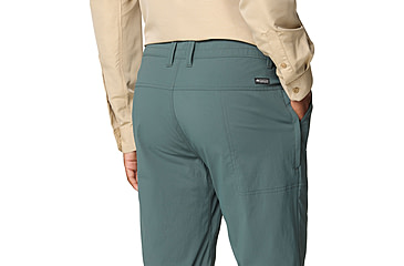 Image of Mountain Hardwear Traxion Trail Pant - Mens, Black Spruce, 36x32, 190423013746