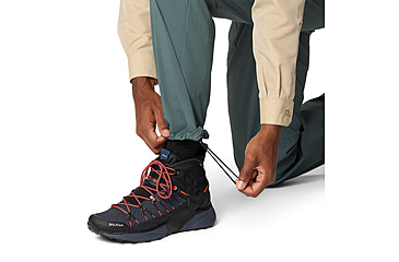 Image of Mountain Hardwear Traxion Trail Pant - Mens, Black Spruce, 36x32, 190423013746