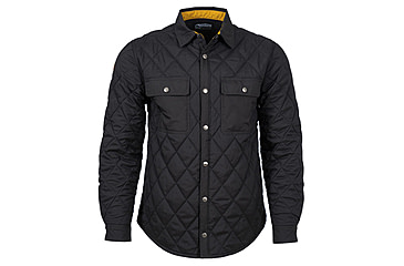 Image of Mountain Khakis Belton Quilted Shirtjac Classic Fit - Mens, Black, S, O86001BLACKS