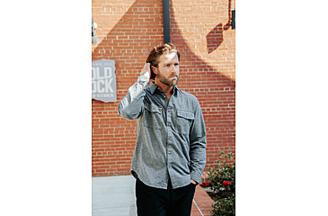 Image of Mountain Khakis Everett Pocket Shirt Classic Fit - Mens, Parchment, XL, N45102PARCHMENTXL