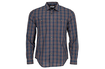 Image of Mountain Khakis Midtown Long Sleeve Woven Shirt Classic Fit - Mens, Jackson Grey, XL, O65021JACKSON GREYXL