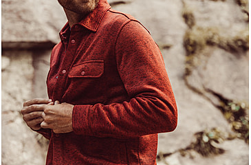 Image of Mountain Khakis Norris Shirtjac Classic Fit - Mens, Black, S, K78001BLACKS