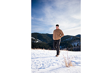 Image of Mountain Khakis Pine Peak Down Shirtjac Classic Fit - Mens, Tobacco, XL, I60254TOBACCOXL