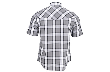 Image of Mountain Khakis Rodeo Short Sleeve Woven Shirt Classic Fit - Mens, Gunmetal, L, O76022GUNMETALL
