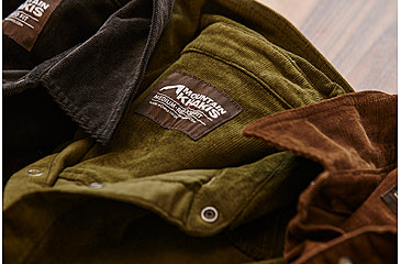 Image of Mountain Khakis Waylon Cord Chore Shirt Relaxed Fit - Mens, Jackson Grey, XXL, N44021JACKSON GREYXXL