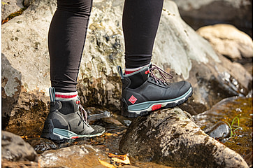 Image of Muck Boots Apex Lace Up Boots - Womens, Black, 12, AXWL-000-BLK-120