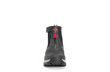 Image of Muck Boots Apex Zip Mid Boots - Mens, Black/Gray/Red, 13, AXMZ-106-BLK-130