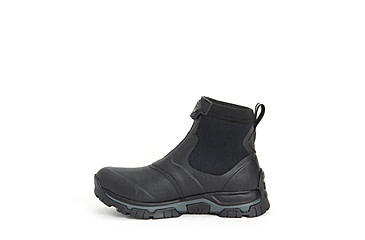 Image of Muck Boots Apex Zip Mid Boots - Mens, Black/Grey, 11, AXMZ-000-BLK-110