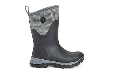 Image of Muck Boots Arctic Ice Grip A.T. Mid Boots - Womens, Black/Grey Geometric, 8, ASVMA-101-GRY-080
