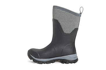 Image of Muck Boots Arctic Ice Grip A.T. Mid Boots - Womens, Black/Grey Geometric, 8, ASVMA-101-GRY-080