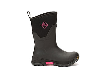 Image of Muck Boots Arctic Ice Grip A.T. Mid Boots - Womens, Black/Hot Pink, 5, ASVMA-404-PNK-050