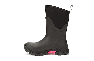 Image of Muck Boots Arctic Ice Grip A.T. Mid Boots - Womens, Black/Hot Pink, 5, ASVMA-404-PNK-050