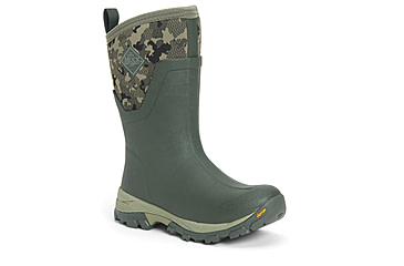 Image of Muck Boots Arctic Ice Grip A.T. Mid Boots - Women's, Moss w/ Camo, 5, ASVMA-300-CAM-050