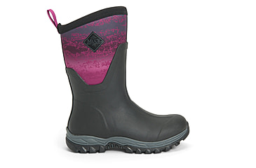 Image of Muck Boots Arctic Sport II Mid Boots - Women's, Black/Magenta Digi Fade Print, 10, AS2M-004-BLK-100