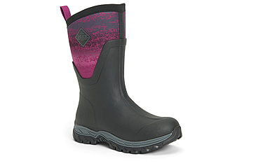 Image of Muck Boots Arctic Sport II Mid Boots - Womens, Black/Magenta Digi Fade Print, 10, AS2M-004-BLK-100