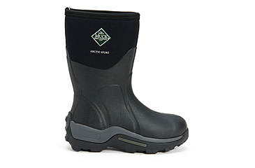 Image of Muck Boots Arctic Sport Mid High Performance Sport Boots - Mens, Black, 5, ASM-000A-BLK-050