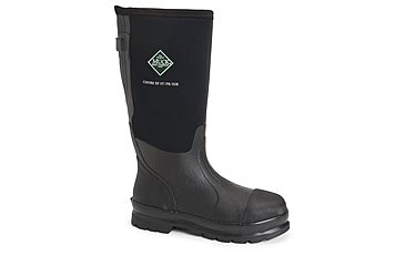 Image of Muck Boots Chore Classic Steel Toe Wide Calf Boot - Mens, Black, 5, MCXF-STL-BLK-050