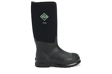 Image of Muck Boots Chore Tall Wateproof Rubber Work Boot - Mens, Black, 5, CHH-000A-BL-050