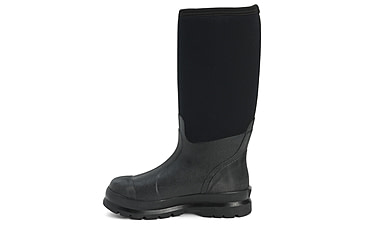 Image of Muck Boots Chore Tall Wateproof Rubber Work Boot - Mens, Black, 5, CHH-000A-BL-050