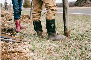 Image of Muck Boots Chore Tall Wateproof Rubber Work Boot - Mens, Black, 5, CHH-000A-BL-050