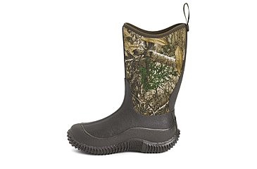 Image of Muck Boots Hale Rubber Boots - Kids, Brown/RealTree Edge, 7, KBH-RTE-RTR-C70