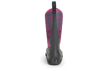 Image of Muck Boots Hale Rubber Boots - Youth, Black/Magenta Digi Terrain Fade, 4, KBH-004-BLK-040