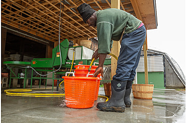 Image of Muck Boots Muckmaster Commercial Grade Tall Rubber Work Boots - Mens, Black, 5, MMM-500A-BLK-050