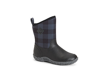 Image of Muck Boots Muckster II Mid Boot - Women's, 5 US, Medium, Black/Gray Plaid, WM2-1PLD-BLK-050