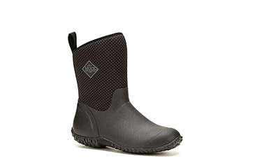 Image of Muck Boots Muckster II Mid Boot - Women's, 5 US, Medium, Black/Gray/Roses Print, WM2-1ROS-BLK-050