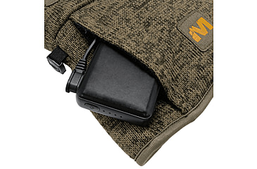 Image of Muddy Nucleus Heated Midweight Gloves - Mens, Brown Clay, LARGE, MUD-HT-MGLV-CL-L