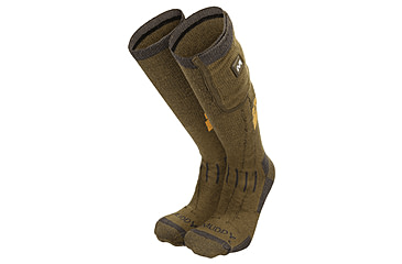 Image of Muddy Nucleus Heated Socks - Mens, Brown Clay, LARGE/XL, MUD-HT-SOCK-CL-LXL