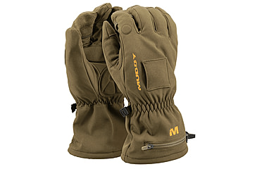Image of Muddy Nucleus Heated Softshell Gloves - Mens, Brown Clay, LARGE, MUD-HT-GLV-CL-L