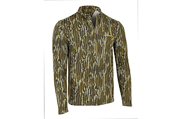 Image of Muddy TRX Lightweight Quarter Zip Top - Men's, Mossy Oak Bottomlands Camo, 2XL, MUD-LW-QZ-MOB-2X