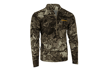 Image of Muddy TRX Lightweight Quarter-Zip Top - Mens, Veil Canyon Grey, LARGE, MUD-LW-QZ-VCG-L