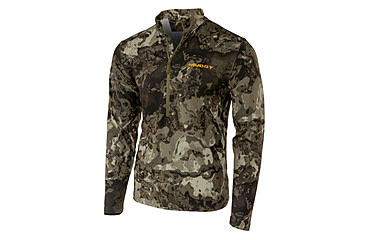 Image of Muddy TRX Lightweight Quarter-Zip Top - Mens, Veil Canyon Grey, LARGE, MUD-LW-QZ-VCG-L
