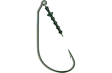 Image of Mustad Ultrapoint Impact Keeper Hook, Opti Angle Needle Point, Wide Gap, Ringed Eye, Black Nickel, Size 5/0, 5 per Pack, 91768KH-BN-5/0-5U