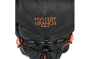 Image of Mystery Ranch Radix 31 Backpacks - Womens, Black/Sunset, Medium, 113005-003-30