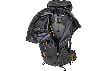 Image of Mystery Ranch Radix 57 Backpacks - Mens, Black/Hunter, Large, 112976-002-40