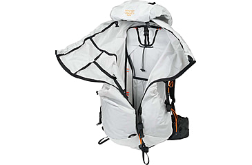 Image of Mystery Ranch Radix 57 Backpacks - Mens, White/Hunter, Extra Large, 112976-103-50