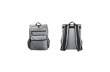 Image of NcSTAR VISM GuardianPack Backpack with Front/Rear Compartments for Soft Body Armor, Armor Not Included, Light Gray, BGBPS3003LG