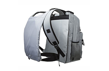 Image of NcSTAR VISM GuardianPack Backpack with Front/Rear Compartments for Soft Body Armor, Armor Not Included, Light Gray, BGBPS3003LG