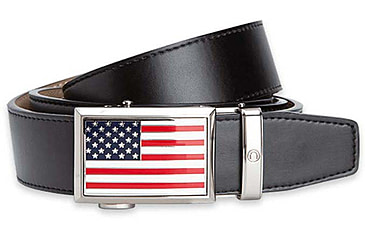 Image of Nexbelt Go-In USA Heritage Golf Belt, Black, PGH5475